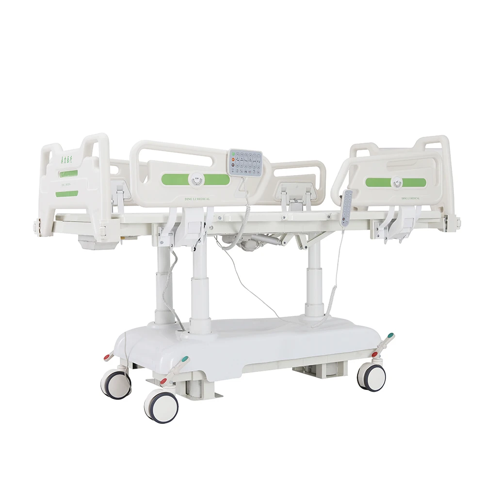 Electric Modern School & Hotel Use Height Adjustable Hospital Bed with CPR Function Patient Safety Comfort Trendelenburg Feature 6