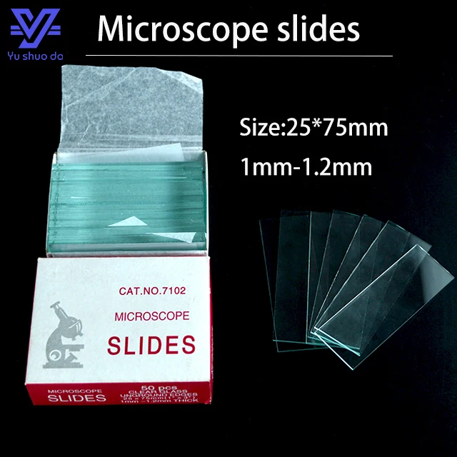Biology Microscope Glass Slides