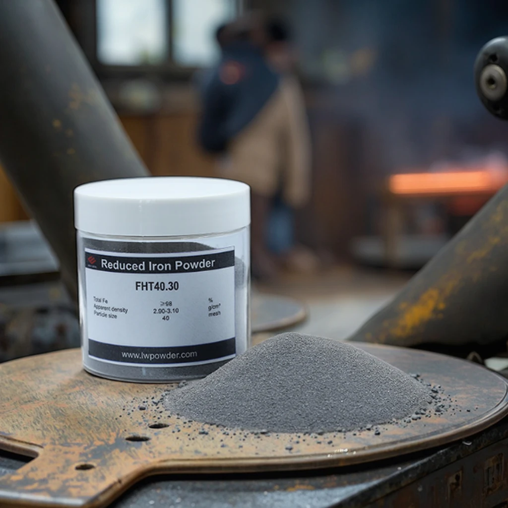 Factory Made Direct Sale 100 Mesh Iron Powder for Welding Pure Reduced Iron Powder Price