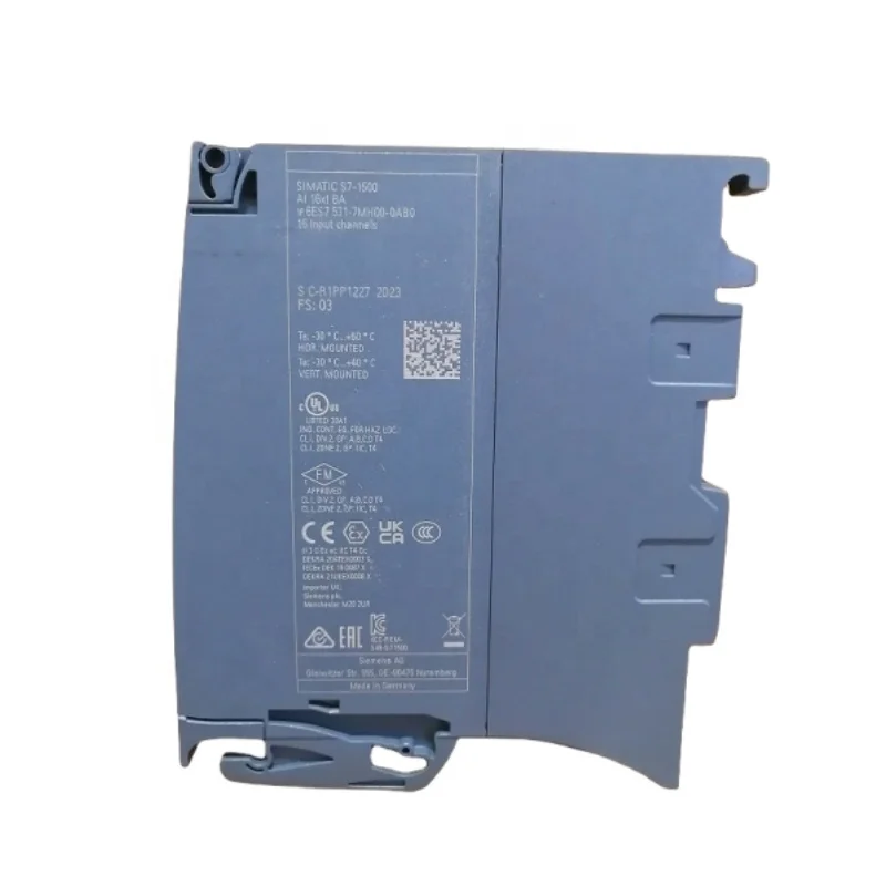 Original Plc Simatic S7-1500 Analog Input Module Ai 16xi Ba 6es7531 ...
