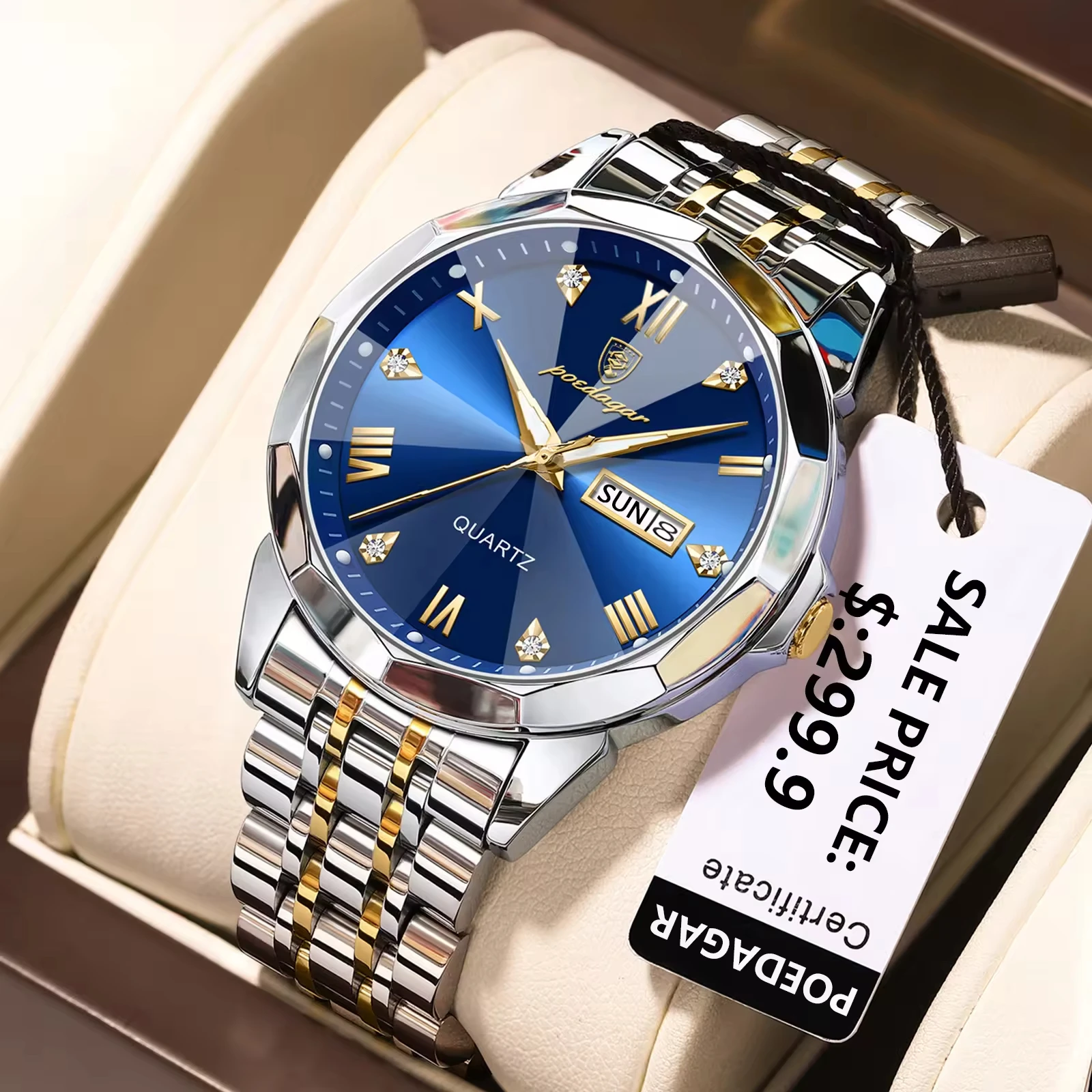Michael Kors Orologio Cronografo Analogico Donna con Cinturino in
