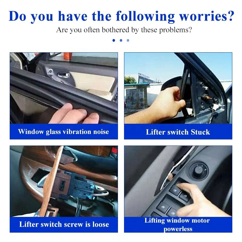 96765927XT Power Window Lift Control Switch For Peugeot 308 Glass 