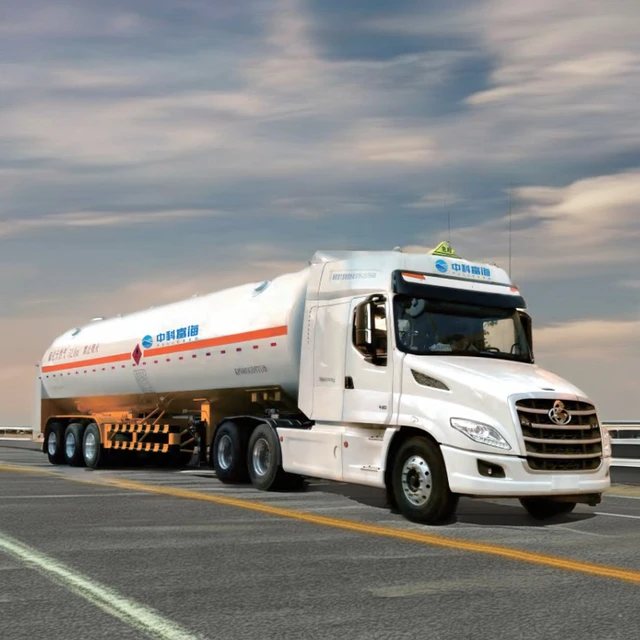 LNG Transport Vehicle for LNG Gas Station