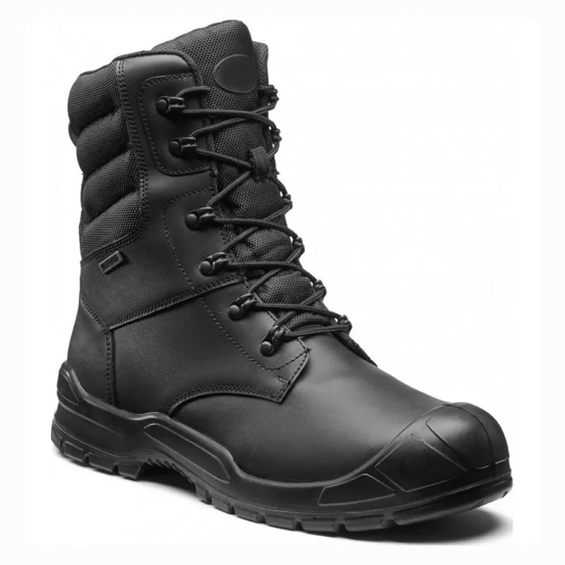 waterproof work boots with side zipper