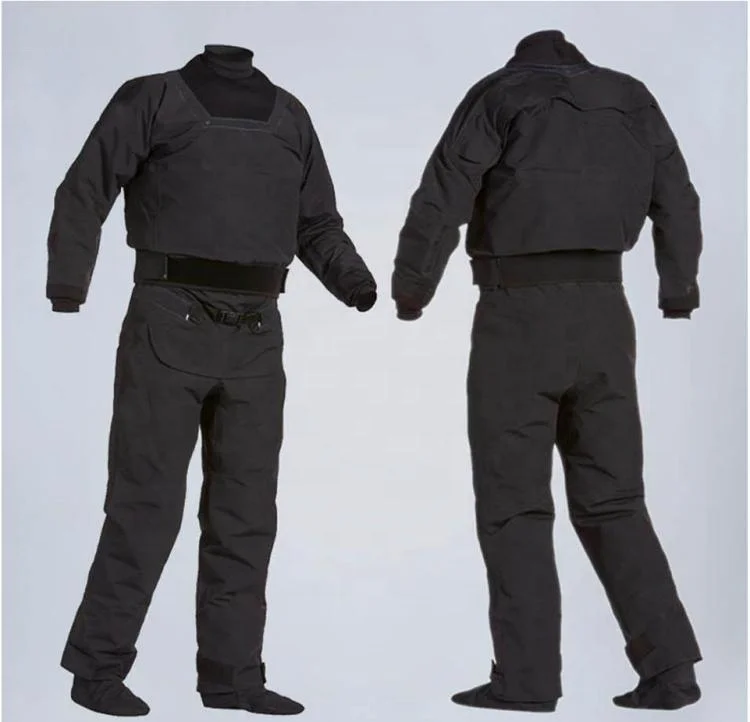 Latest Design 3layers Waterproof Men's Drysuits Latex Paddling