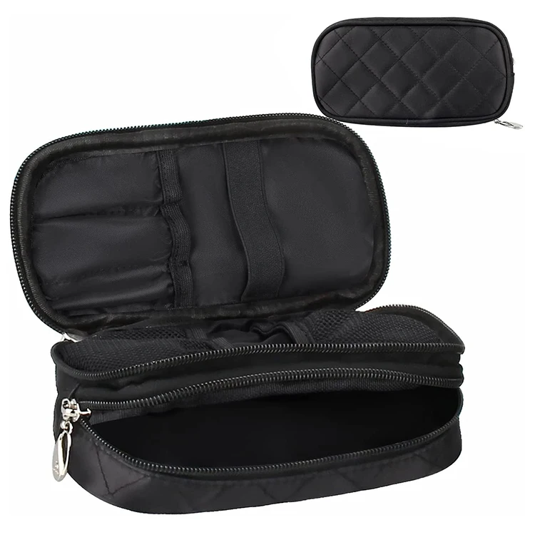 Multi-pockets Case Travel Kit Organizer Makeup Brush Cosmetic Bag