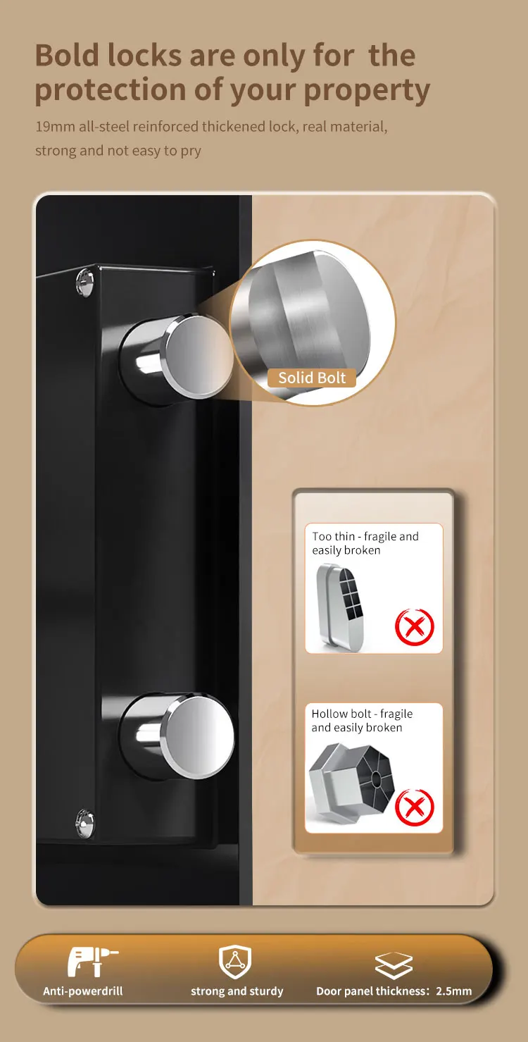 CEQSAFE Classic Electronic Digital Password Code Home Mini Safe Small Safe Box supplier