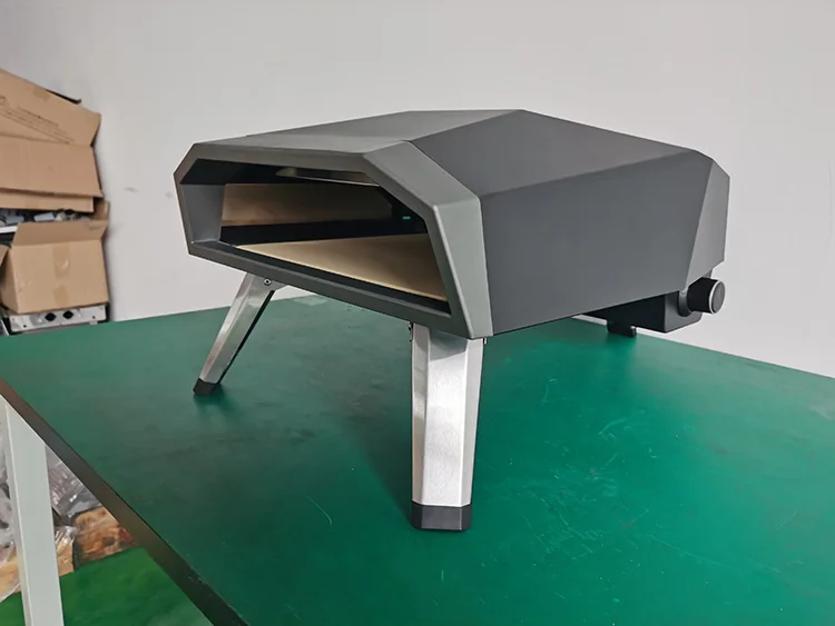 Hns P200 Commercial Stainless Steel Portable Outdoor Kitchen Gas Pizza