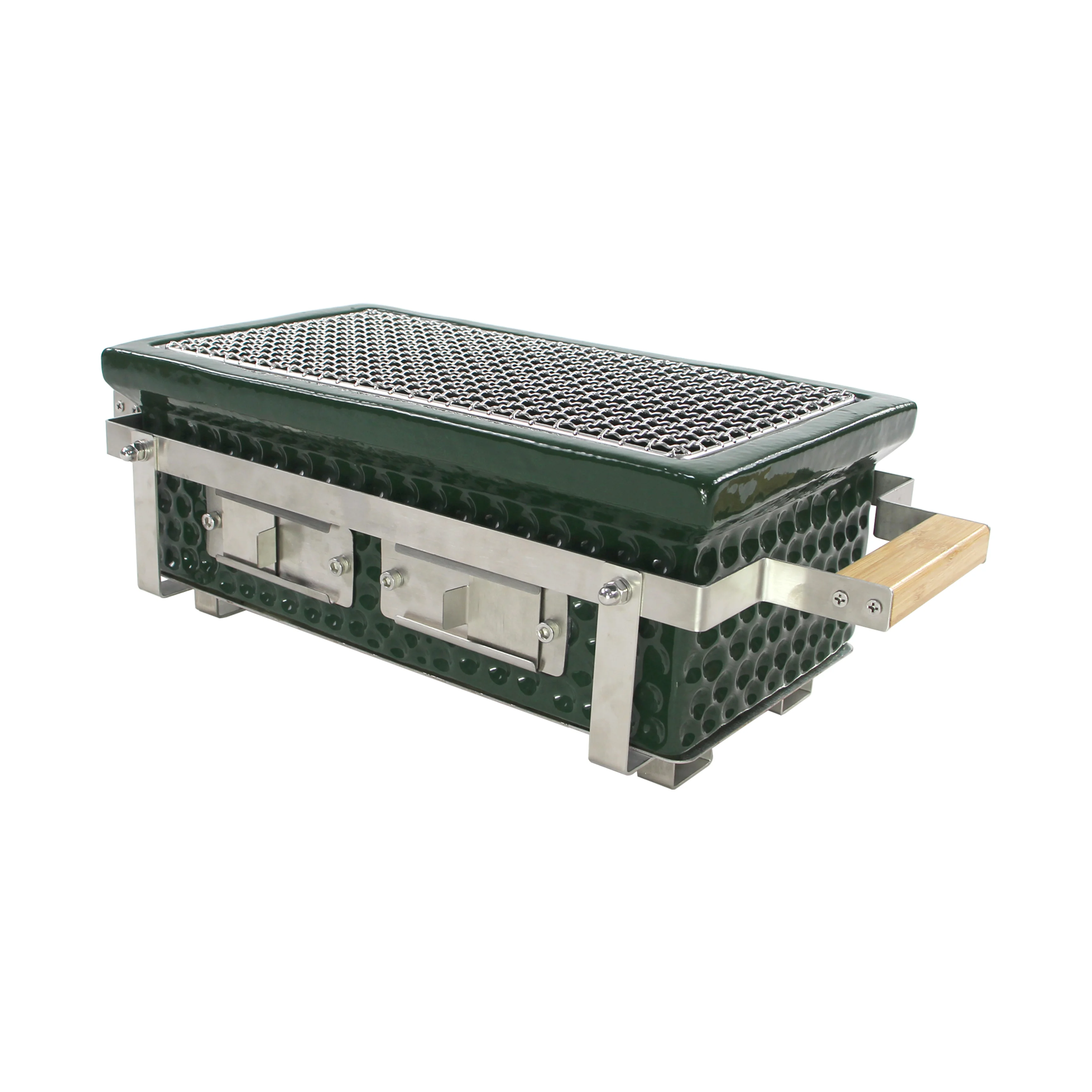 TOPQ Home Use Japanese Square Hibachi Grill Table BBQ Grill
