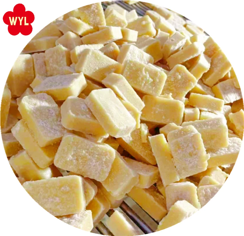 Meilleure qualité, prix de marché de cubes de purée de gingembre congelée à vendre au prix d'usine