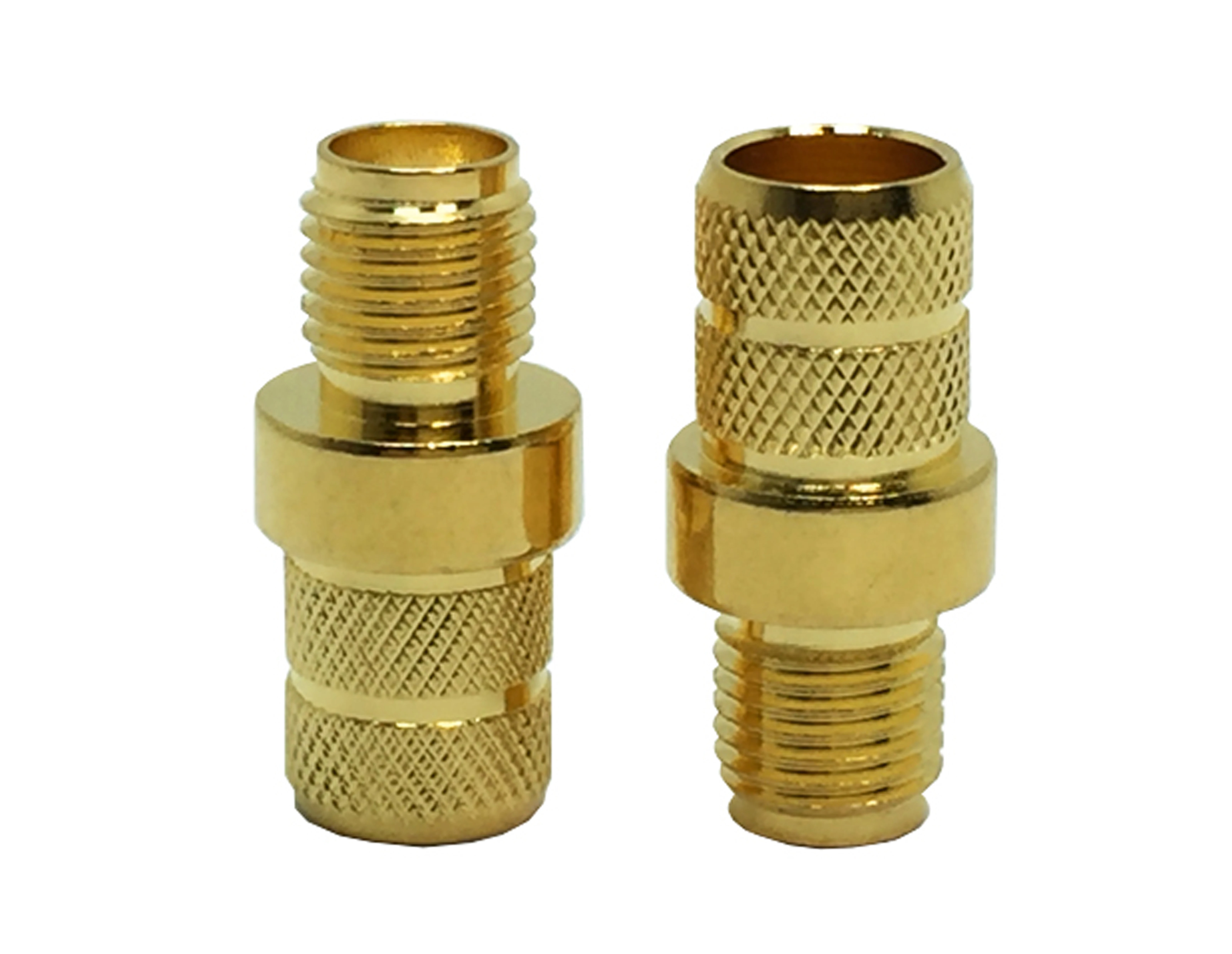 Gold plated SMA female jack crimp rg6 cable rf coaxial connectors factory