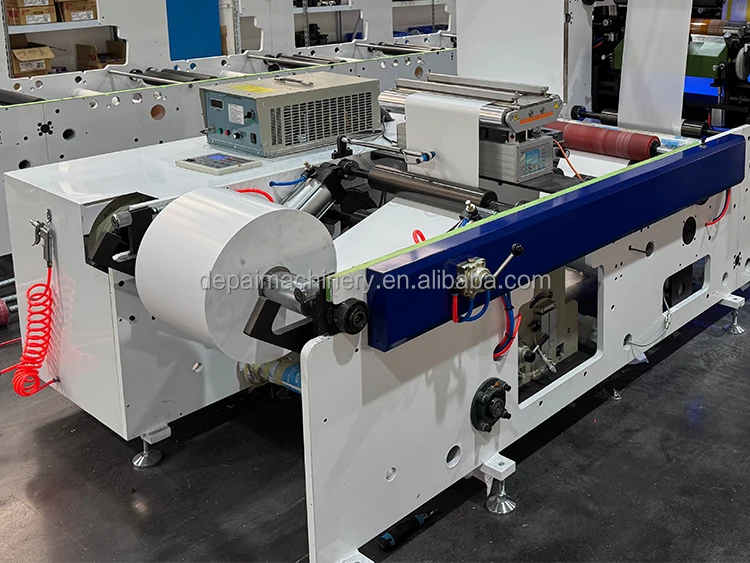 Flexographic Sticker Label Printer Labels Logo Die Cutting UV Dryer ...