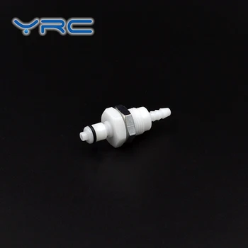 YRC Beauty Apparatus POM Panel Mount Quick Disconnect Coupling Air Bulkhead Fittings
