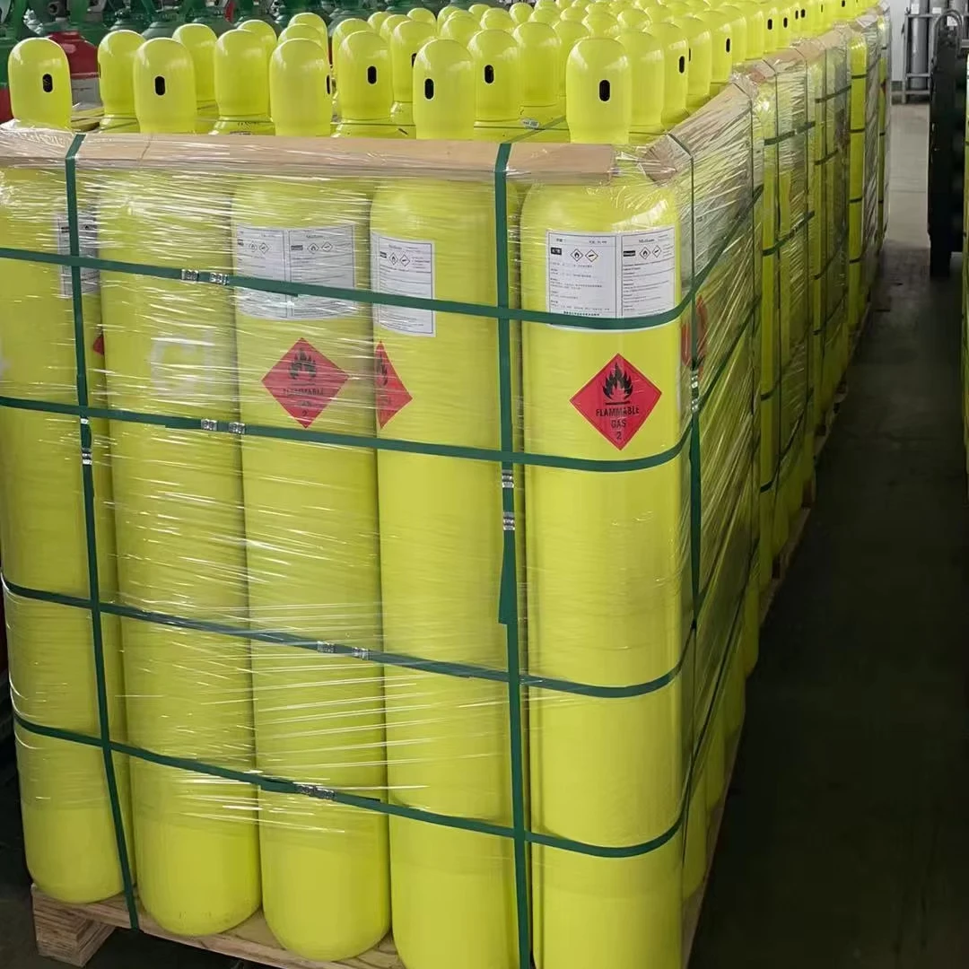 Industrial Grade CH4 High Purity 99.999% for Calibration Gas 40L 6m3 Pure CH4 Methane Gas