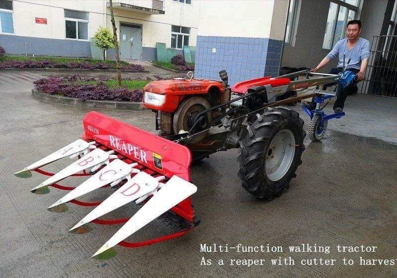 4 Wheels Tractor Mounted Reaper Machine to Cutting Corn Maize Alfalfa Grass