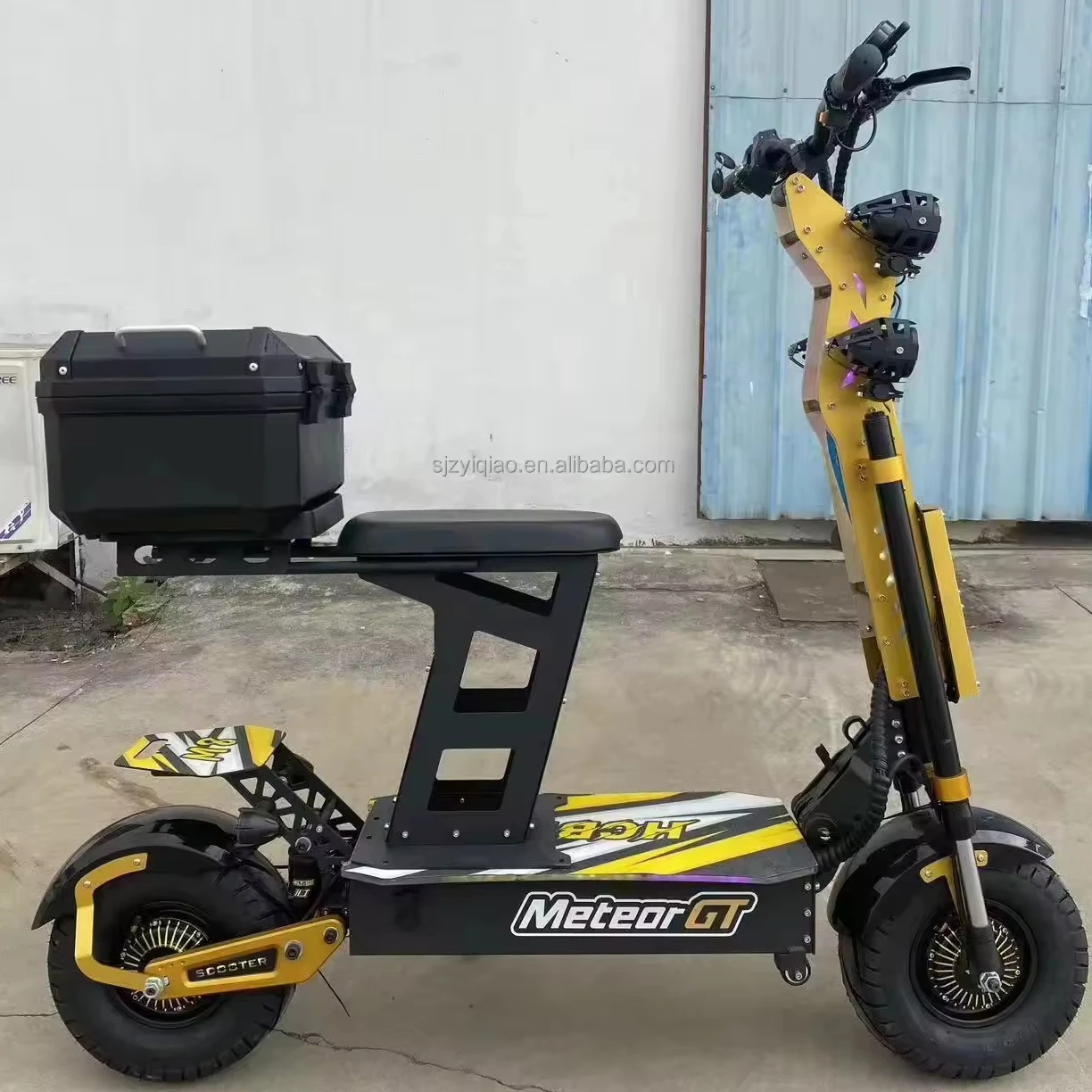 New Style Factory Warehouse Electric Scooters D5 Seat and Trunk Parts Folding Scooter Accessories Scooter Seat Citycoco Trunk