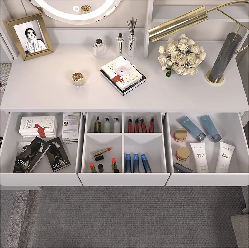 Factory Supply Makeup Table High Quality Vanity Table With Mirror Light