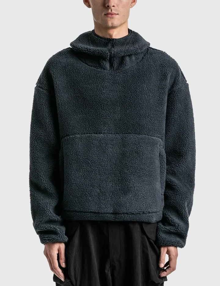 Oem Street Wear Men Long Sleeve Fluffy Fleece Patch Front Pocket Polar  Fleece Hoodie - Buy Oversized Fluffy Hoodie,Zipped Hood,Full Zipped Hoods  Product on Alibaba.com