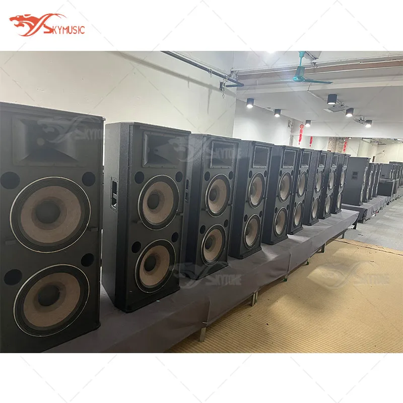 SRX725 2双方向デュアル15インチdjスピーカーボックスサウンド