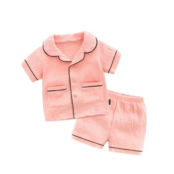 Baby Sleepwear Girls Pajamas Summer Children Pajamas 100% cotton Kids Pajamas Sets Baby Clothing Sets Toddler Girls Sleepwear