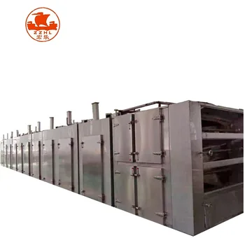 Continuously Belt Type Dry Flower Fruit Dehydrator Drying Machine fruit vegetable processing machine dryer