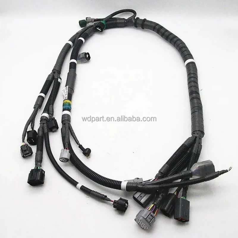 ちー 8-98002897-7 4HK1 Engine Wiring Harness for Hitachi Excavators