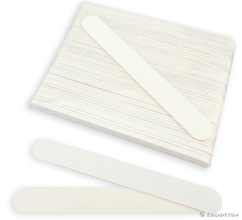 Wholesale Manicure Care Tools Double Sided Sanding Cardboard Wood Chip