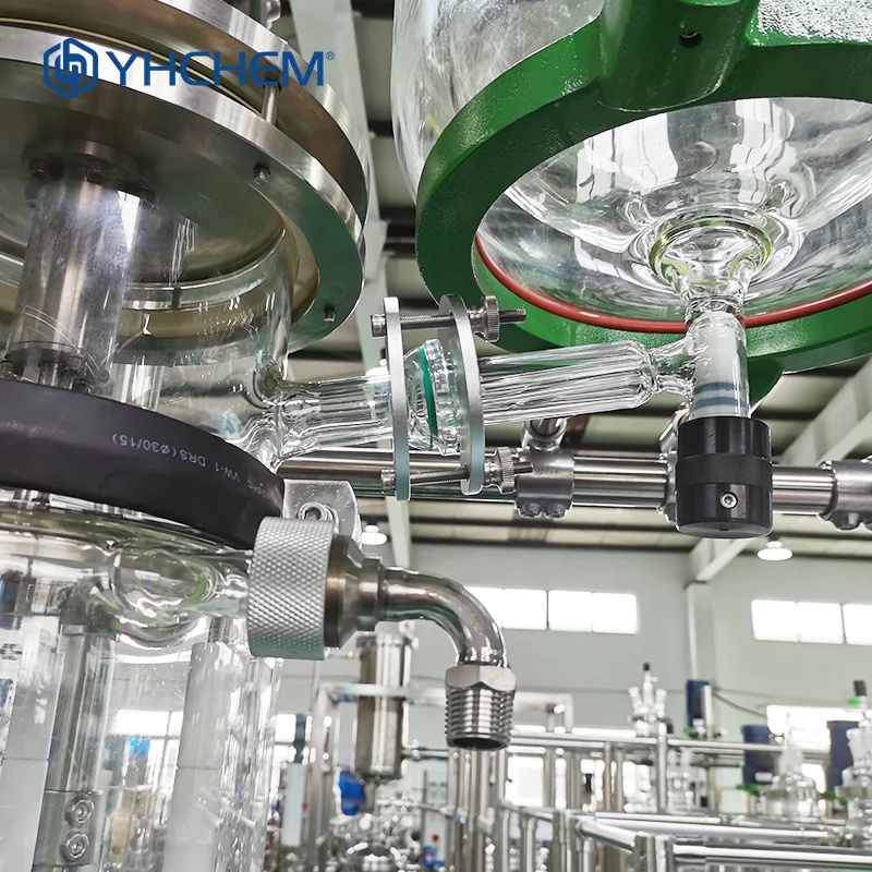 Laboratory use glass thin film evaporator thin film evaporation system ...