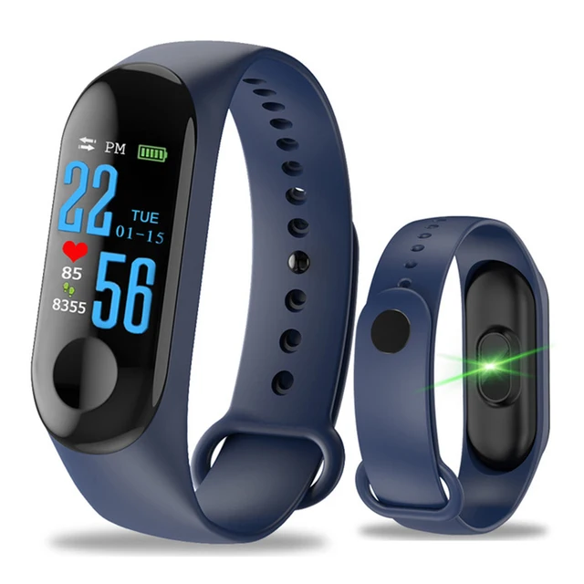 Universal Smart Bracelet Wristband Watch Heart Rate Monitor M3 Sports  Watches RK | eBay
