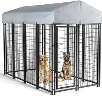 Super Spacious XXL Dog Crate Large Outdoor Dog Kennel with UV Proof and Waterproof