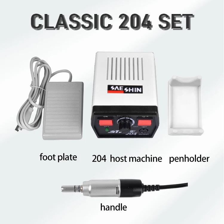2025 65W 35000rpm Dental Laboratory Micromotor Strong 204
