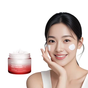 Botanical Overnight Face Cream Tone Enhancing Deeply Nourishing with Airy Light Texture