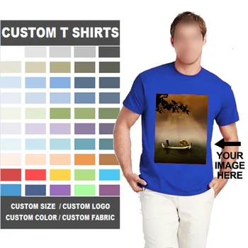 Custom Printing Logo Team Activities Promotion Clothing Men's T-Shirts Activity T Shirt