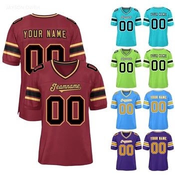 High Quality Mass Produced Retro Style Sportswear with Names and Numbers Sewn on Suitable for Men Suitable for Rugby Sports