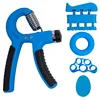 Five-piece hand grip set in colour box