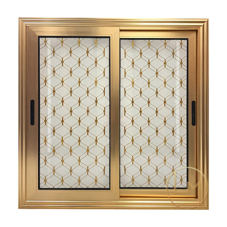 Modern Design Customized Sliding Windows Doors System Double Glass Hurricane Impact Aluminium Sliding Window