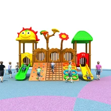 Climbing platforms kids plastic slides outdoor playground equipment amusement park play sets