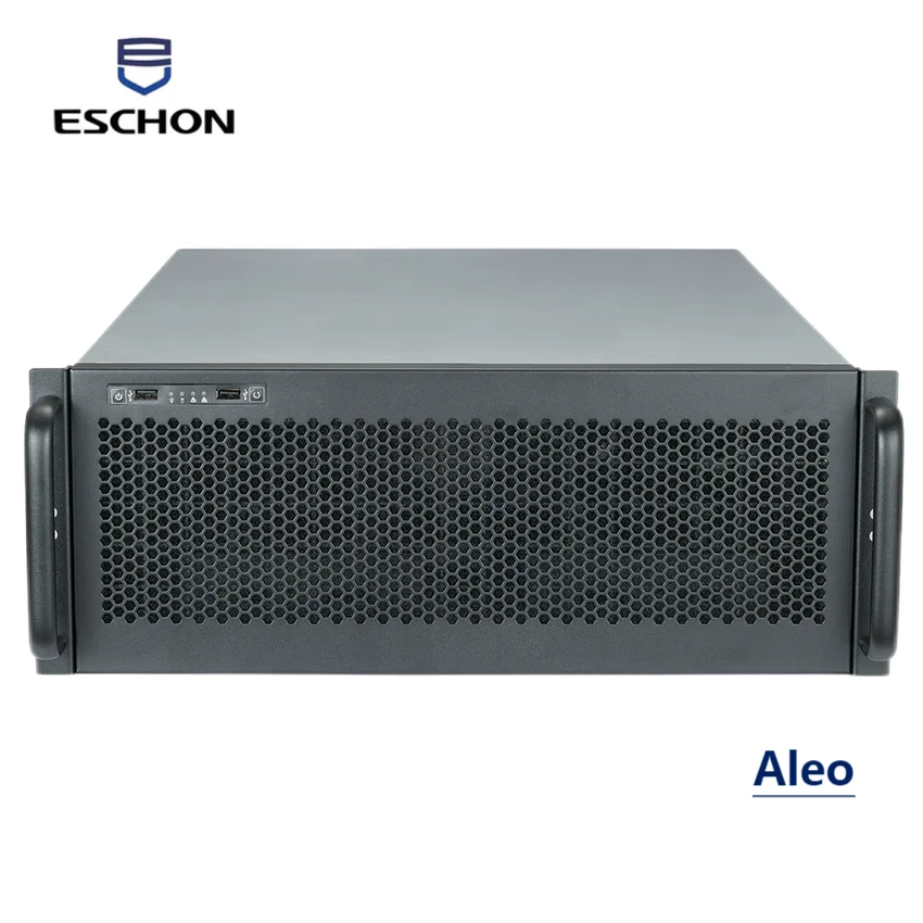 Aleo 4u 19 Inch Industrial Server Case Computer Server Chassis Industrial Computer Case Ipc Rack