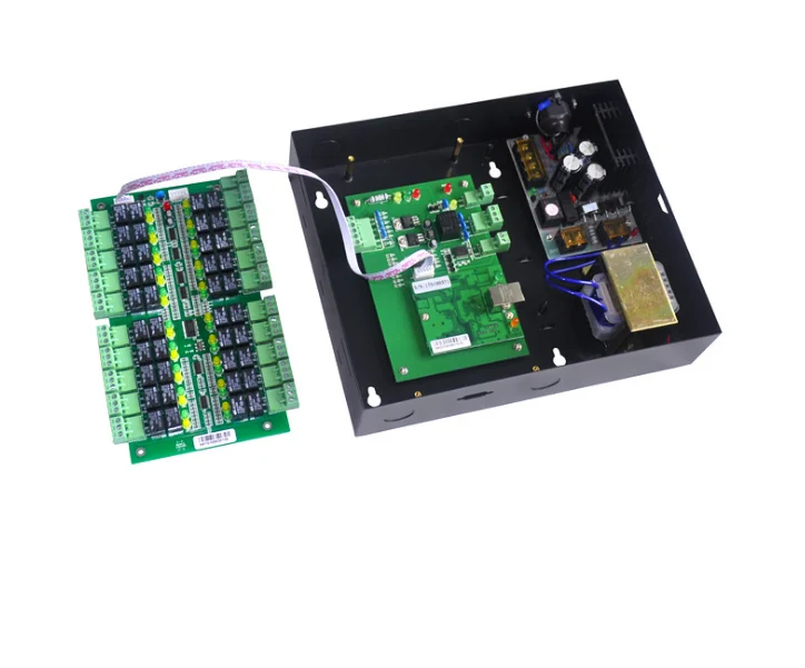 20 Floors Lift Wiegand Network Access Controller with 20000 Users & 100000 Logs Free Software SDK Elevator Controller PCB Board