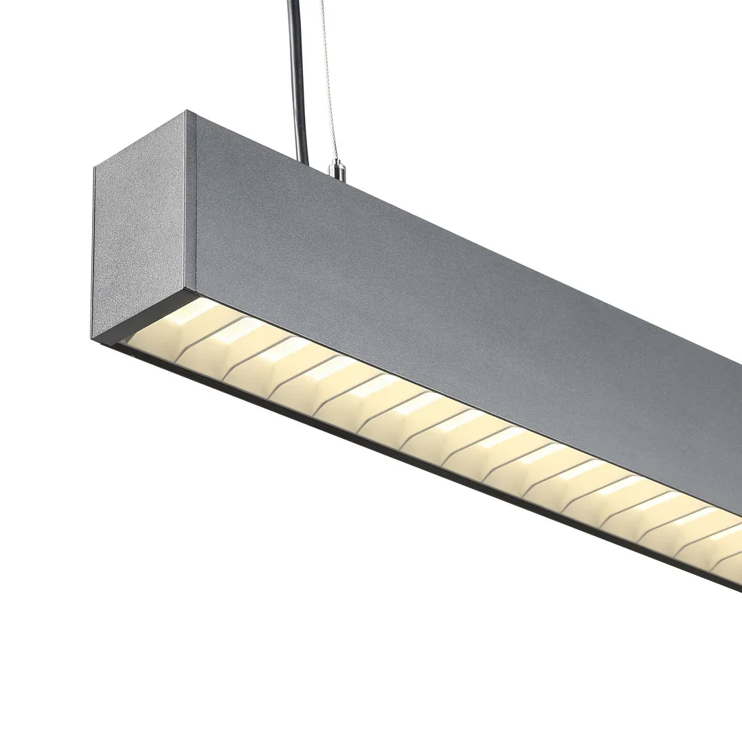 Modern LED Linear Office Light Suspended Pendant Lighting for Workspace