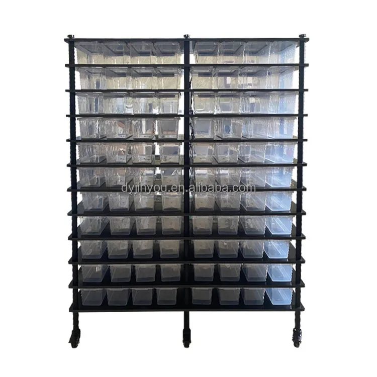 Gecko Pvc Racks 2023 Alloy Bracket PVC Reptile with Plastic Box Leopard Gecko Turtle ...