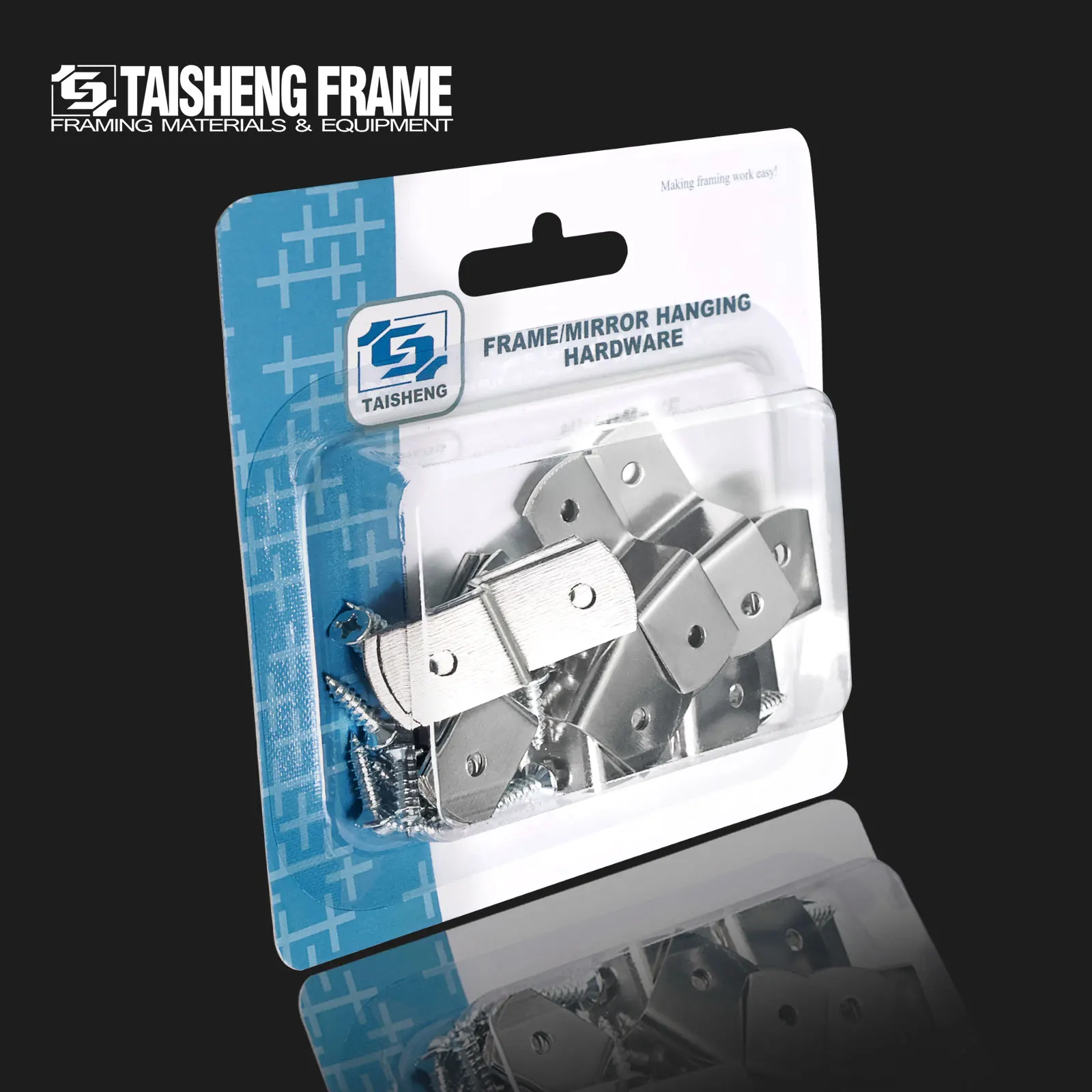 WEBEEDY 120 Stück Bilderrahmen Clips - Metall Federklammern Für DIY Bilder & Leinwände