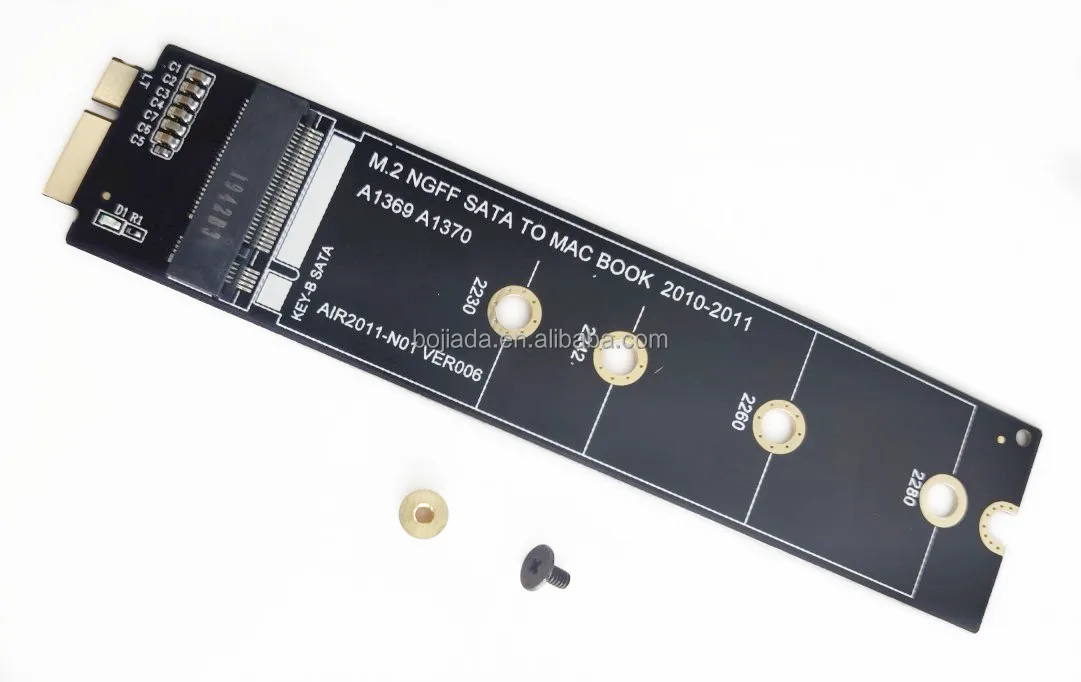 Sintech 18pin To SATA Adapter For 2010-2011 MacBook Air SSD - With USB 3.0/Type C Cable