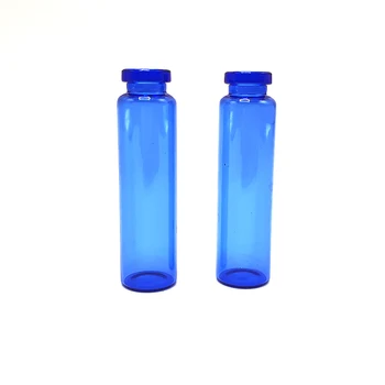 Factory wholesale pharmaceutical glass bottle borosilicate blue glass vial