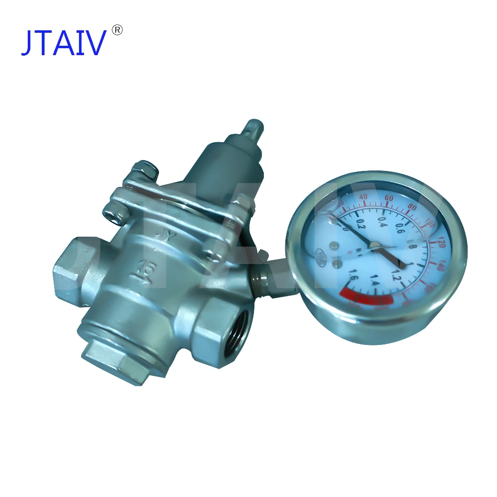Custom Forged Piston High Pressure Adjustable Water Pressure Reducing 阀门 for Gas Media 4