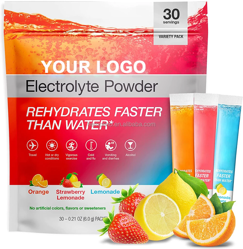 Pre Workout Drinks Reduce Fatigue Energy Drink Private Label Electrolyte Drink Powder