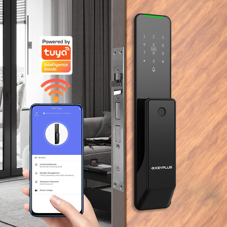 Keyplus KX2 Smart Door Lock - Secure Your Home Efficiently