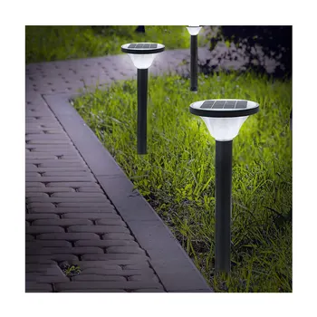 Solar Garden Lamp Remote Controlled Circle Square and Oval Shades for Garden Lighting