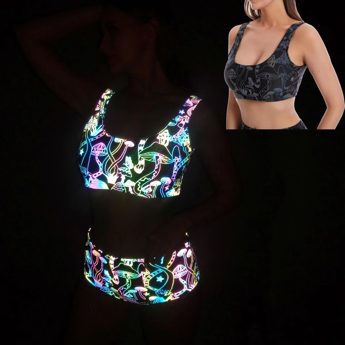 reflective bathing suit