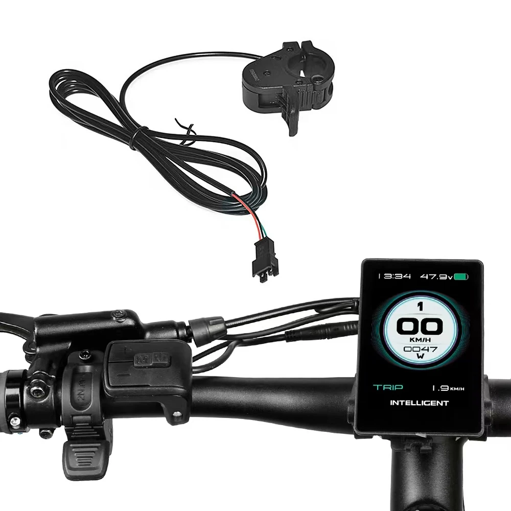 300X Electric Bicycle Speed Controller Kids' Scooter Throttle Switch Connector with Finger Dial Scooter Accessories Parts